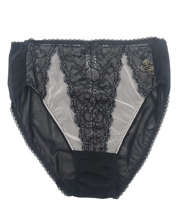 841186 Black Iris Retro Chic Brief